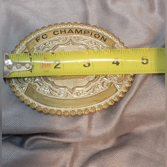 FC Champion 2006 Rodeo Cowboys Barrel Racing Belt Buckle California Crumrine - Picture 7 of 9